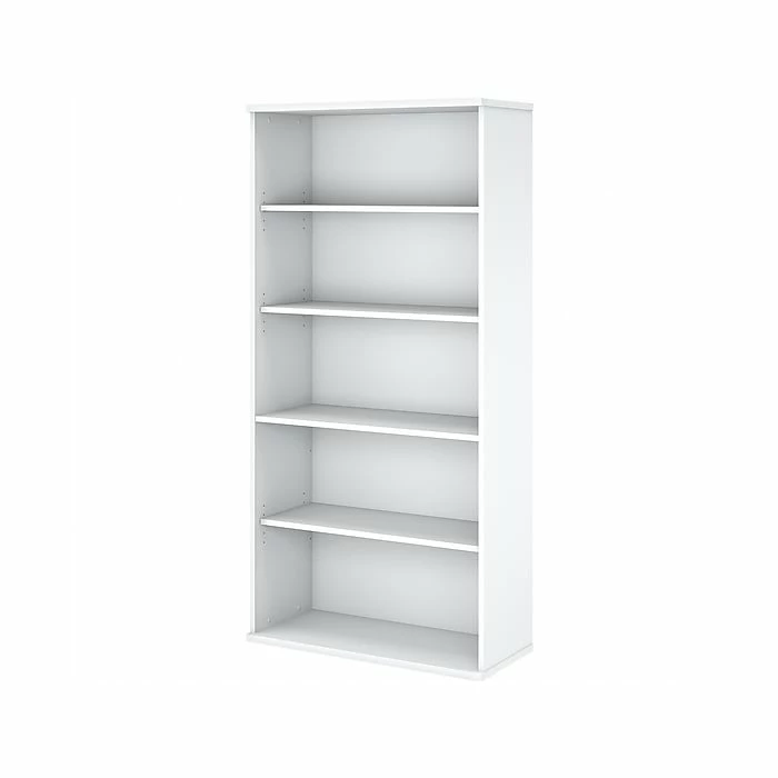 Cheap ๐งจ Bush Business Furniture Easy Office 5-Shelf 73"H Bookcase, White (EO105WH) ๐งจ