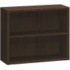 Best Sale 🤩 HON 10500 Series Bookcase, 2 Shelves, 36"W, Mocha Finish (HON105532MOMO) ✔️