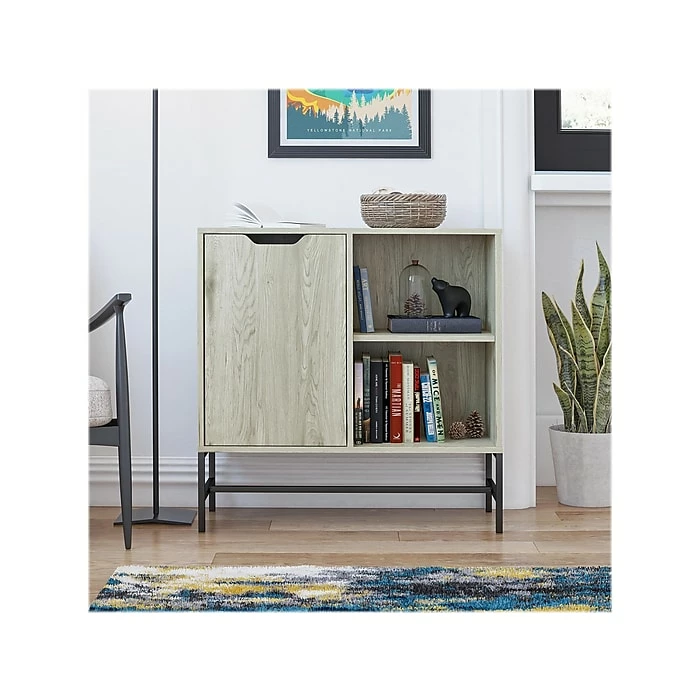 Flash Sale ๐งจ Ameriwood Modine 2-Shelf 30"H Bookcase, Natural (3483912COM) ๐ฅ - Image 7