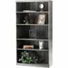 Wholesale 🎉 Safco Aberdeen 5-Shelf Bookcase 68 3/4"H, Gray Steel (AB5S36LGS) ❤️