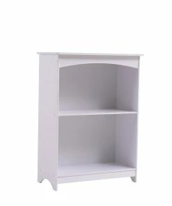 Budget ⌛ Unbranded 2 Shelf 31.33"H Laminated Wood Bookcase, White (TLG86625) ✨