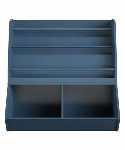 Budget 🎁 Ameriwood Tyler 5-Shelf 36"H Kids' Book And Toy Storage Bookcase, Navy (4947837COM) 🛒