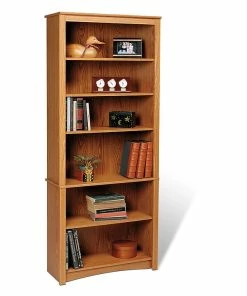 Cheap ✨ Prepac™ 6 Shelf Bookcase, Oak 🎉
