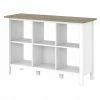 Cheap 😍 Bush Furniture Mayfield 3-Shelf 30"H Cube Bookcase, Pure White/Shiplap Gray (MAB145GW2-03) 🌟