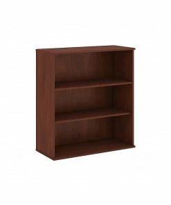 Budget ❤️ Bush Business Furniture 48H 3 Shelf Bookcase, Hansen Cherry (BK4836HC) ⌛