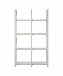 Cheapest 🎁 Ameriwood Crestwood 8-Shelf 60"H Bookcase/Room Divider, White (4465013COM) 👍
