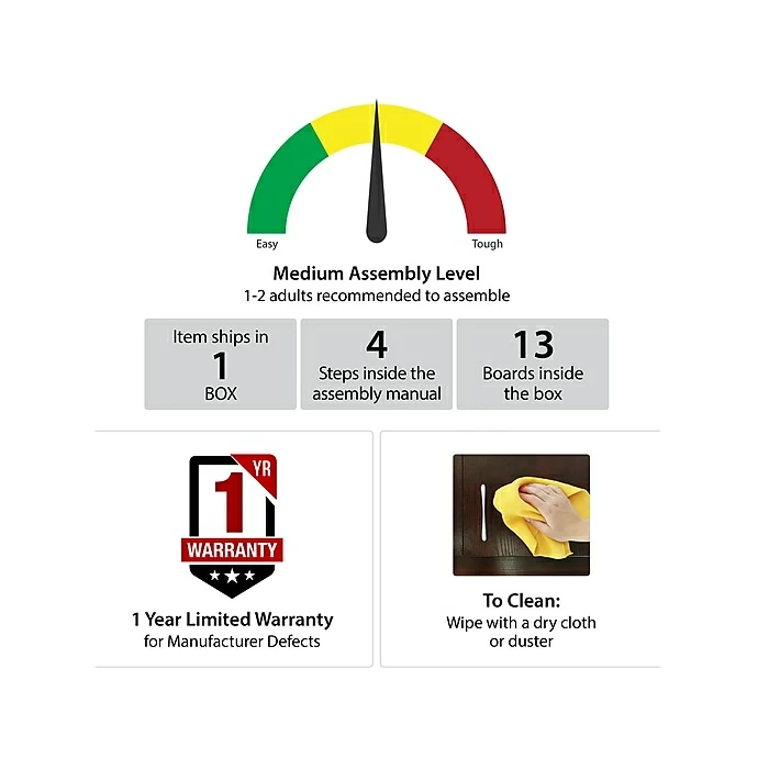 Cheapest ๐ Ameriwood Crestwood 8-Shelf 60"H Bookcase/Room Divider, White (4465013COM) ๐ - Image 4