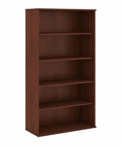 Best deal ✔️ Bush Business Furniture 72H 5 Shelf Bookcase, Hansen Cherry (BK7236HC) 🎁