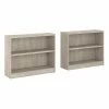 Best deal 🌟 Bush Furniture Universal 2-Shelf 30"H Bookcases, Washed Gray, 2/Set (UB001WG) 🌟