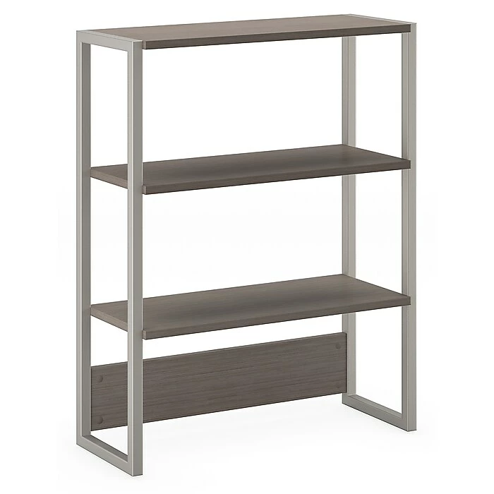 Cheapest ๐ Office By Kathy Ireland® Method Bookcase Hutch, Cocoa (KI70106) โจ