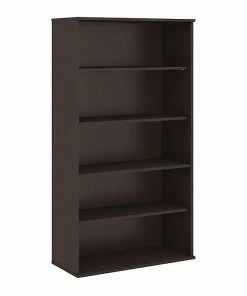 Best deal ⌛ Bush Business Furniture 72H 5 Shelf Bookcase, Mocha Cherry (BK7236MR) ⌛