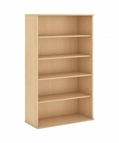 Wholesale ⭐ Bush Business Furniture 66H 5 Shelf Bookcase, Natural Maple (BK6636AC) ⭐