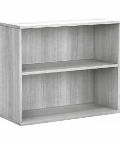 Cheap 😉 Bush Business Furniture Hybrid Small 2-Shelf 29"H Bookcase, Platinum Gray (HY3036PG-Z) 🥰