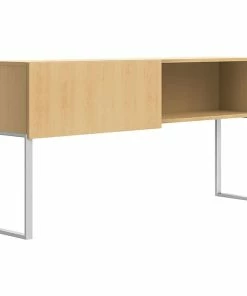 New 🥰 Union & Scale™ Workplace2.0™ 20" H Laminate Hutch, Maple (UN57496) ✨