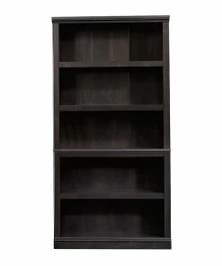 Promo 🤩 Sauder Select Collection 5-Shelf Bookcase, Estate Black (414235) ⌛