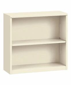 Brand new 😀 HON Brigade HS30ABC 2-Shelf 29"H Bookcase, Putty/Beige Steel(HONS30ABCL) 🔔