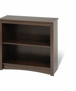 Top 10 👍 Prepac™ 2 Shelf Bookcase, Espresso (EDL-3229) ⌛