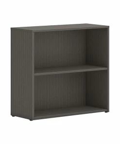 Best deal 🛒 HON Mod 2-Shelf 29"H Bookcase, Slate Teak (HLPLBC3013B2.LSL1) 😍