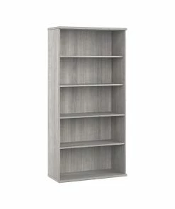 Discount 👍 Bush Business Furniture Studio A 5-Shelf 73"H Bookcase, Platinum Gray (SDB7236PG-Z) 🥰