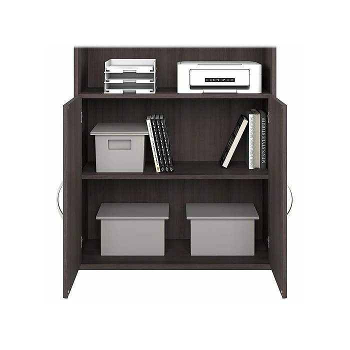 Cheap ๐คฉ Bush Business Furniture Studio A 5-Shelf 73" Bookcase With Doors, Storm Gray (STA010SG) ๐ - Image 7