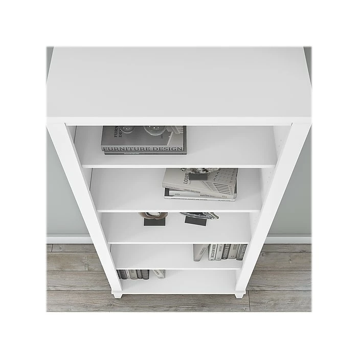 Top 10 โค๏ธ Bush Furniture Somerset 5-Shelf 65"H Bookcase, White (WC81965) ๐ฅฐ - Image 7