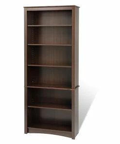 Hot Sale 🎁 Prepac™ 6 Shelf Bookcase, Espresso 😉