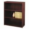 Buy 🥰 HON 10500 Series Bookcase, 3 Shelves, 36"W, Mahogany Finish (HON105533NN) 😍