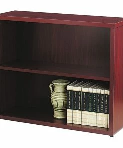 Best Pirce 🛒 HON 10500 Series Bookcase, 2 Shelves, 36"W, Mahogany Finish ✨
