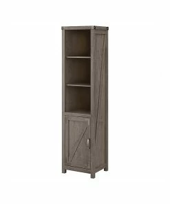 Cheap 💯 Kathy Ireland® Home By Bush Furniture Cottage Grove 5-Shelf 72"H Bookcase, Restored Gray (CGB118RTG-03) 😉