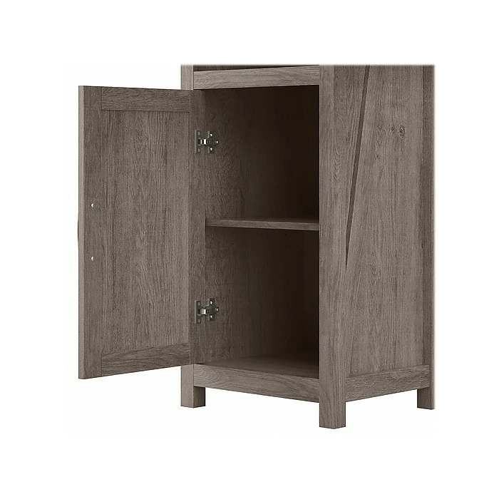 Cheap π― Kathy Ireland® Home By Bush Furniture Cottage Grove 5-Shelf 72"H Bookcase, Restored Gray (CGB118RTG-03) π - Image 7