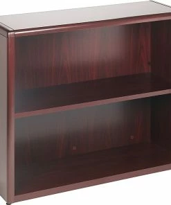 Brand new 🛒 HON® 10700 Series Office Suite In Mahogany, 2-Shelf Bookcase ⌛
